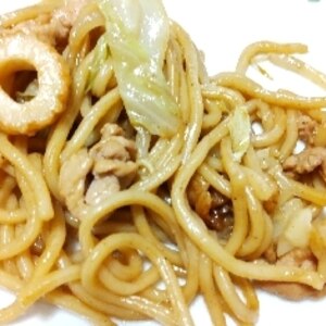 豚肉たっぷり肉焼きそば